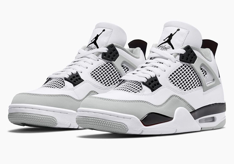 Men's Hot Sale Running weapon Air Jordan 4 White Shoes 087 Men's Hot Sale Running weapon Air Jordan 4 White Shoes 087